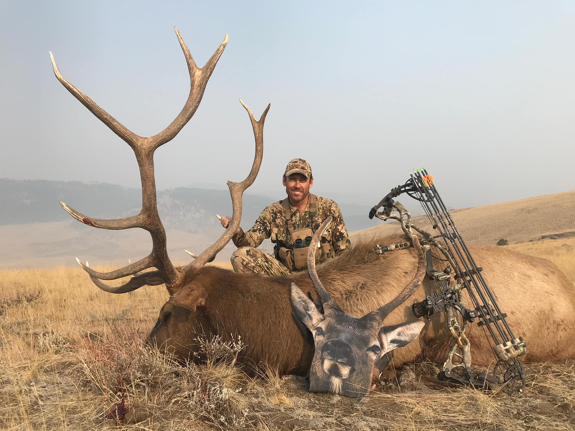 Using the Spike Elk Decoy is a favorite elk decoy tactic employed my many hunters.