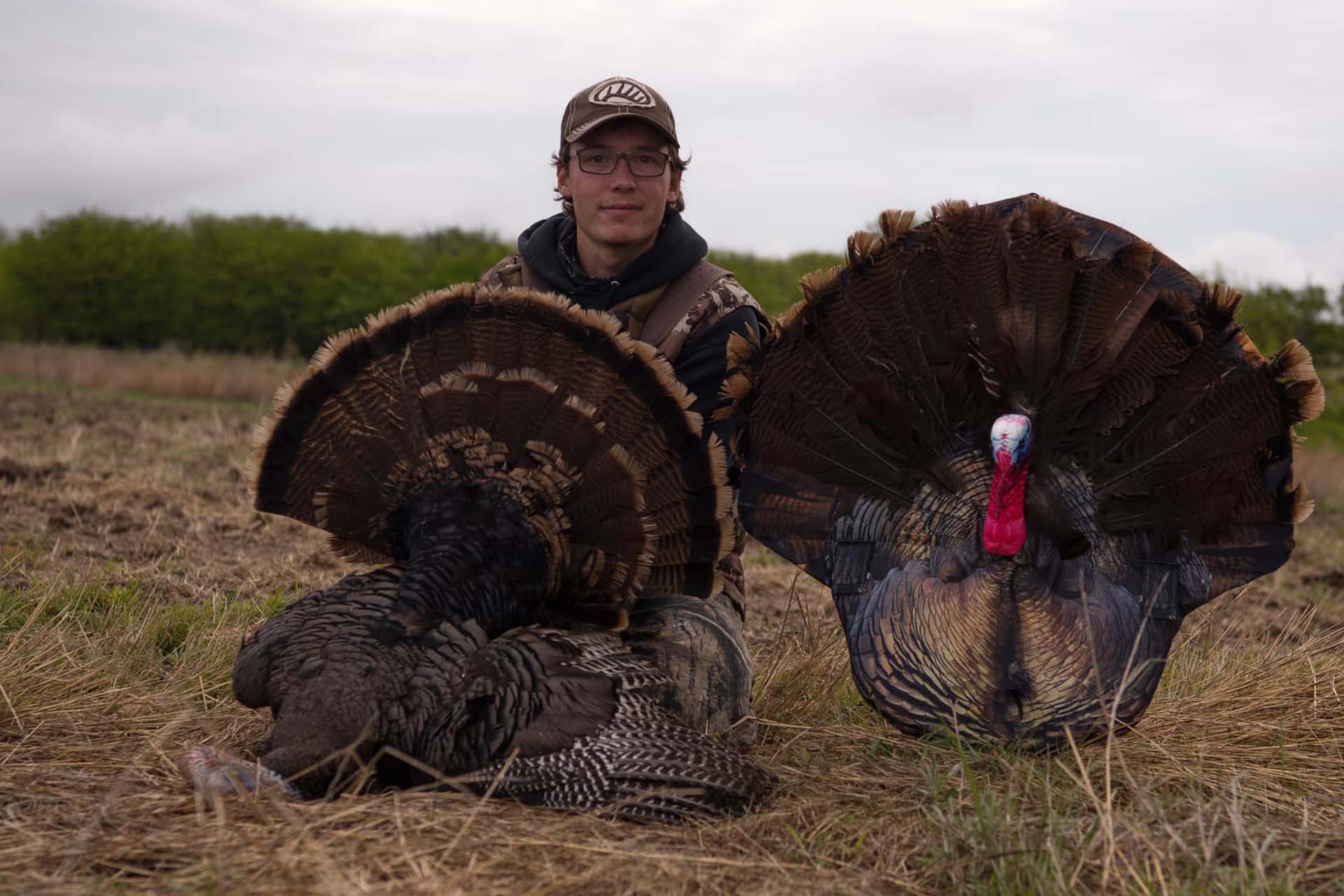 If the gobbler commits to you at any time, stop, stake the Wiley Tom into the ground if you can and get ready to give him the business end of your scattergun.